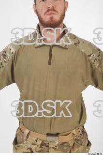 Soldier in American Army Military Uniform 0011